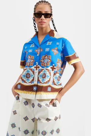 La DoubleJ Cortile Shirt (placed) - Mujer Ldj Archive L
