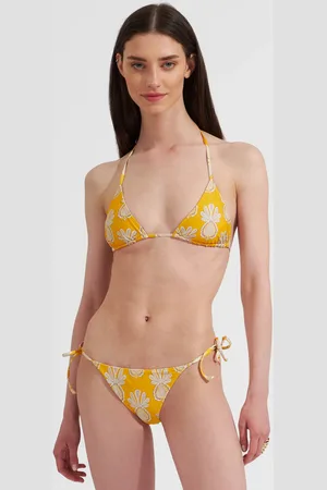 La DoubleJ Triangle Bikini Top - Mujer Ldj Archive L