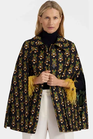 La DoubleJ Milano Mini Cape - Mujer Abrigos Y Chanquetas L