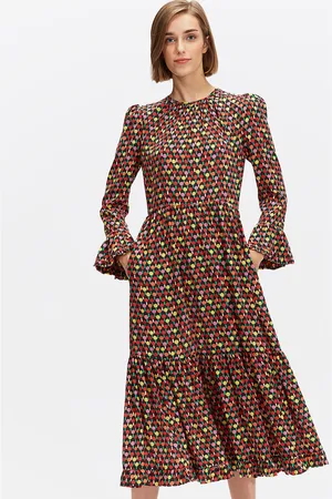 La DoubleJ Midi Visconti Dress - Mujer Ldj Archive Xs