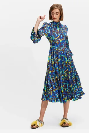 La DoubleJ Midi Visconti Dress - Mujer Ldj Archive M