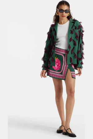 La DoubleJ Foulard Mini Skirt - Mujer Faldas L