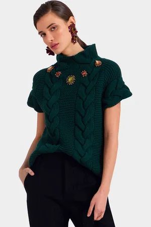 La DoubleJ Portrait Top - Mujer Prendas De Punto Xs