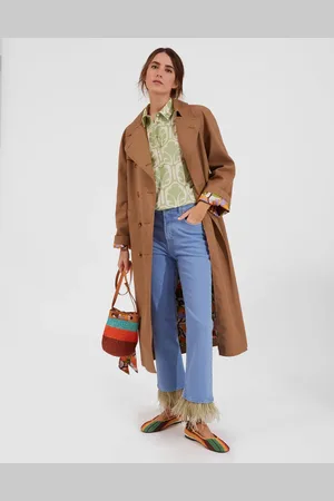 La DoubleJ Milano Trench Coat - Mujer Ldj Archive S
