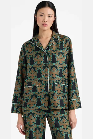 La DoubleJ Pajama Shirt - Mujer Camisas Y Tops M