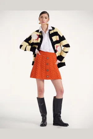 La DoubleJ Portrait Mini Skirt - Mujer Faldas L