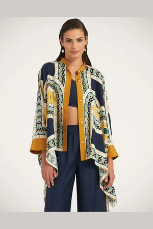 La DoubleJ Foulard Shirt - Mujer Camisas Y Tops L