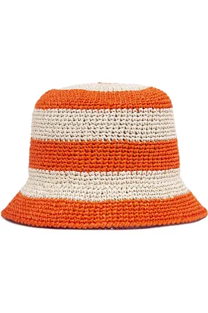 La DoubleJ Bucket Hat Raffia - Mujer Ldj Archive One Size