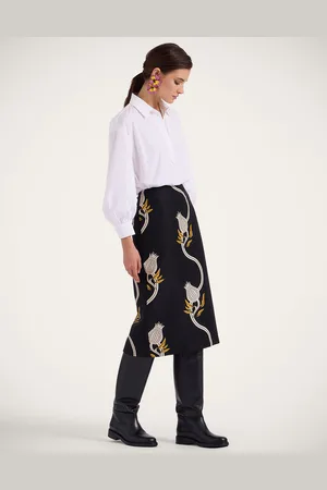 La DoubleJ Pencil Skirt - Mujer Faldas L