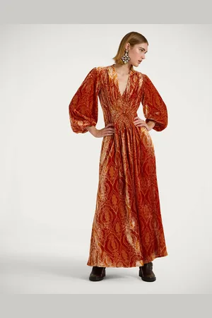 La DoubleJ Long Camerino Dress - Mujer Vestidos L