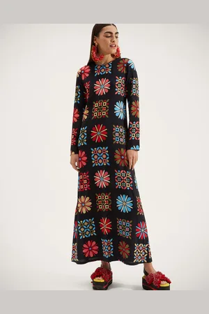 La DoubleJ Long Sleeve Swing Dress - Mujer Vestidos L