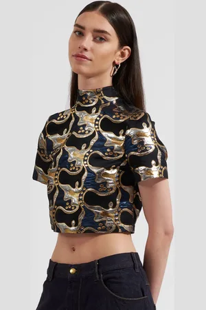 La DoubleJ Juliet Crop Top - Mujer Ldj Archive Xs