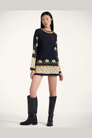 La DoubleJ Mini Supreme Swing Dress - Mujer Vestidos L
