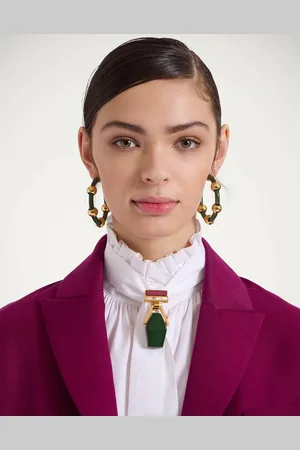 La DoubleJ Studded Hoops - Mujer Bisutería One Size