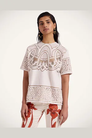 La DoubleJ Lacey House T-shirt - Mujer Ldj Solids L