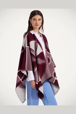 La DoubleJ Poncho - Mujer Abrigos Y Chanquetas One Size