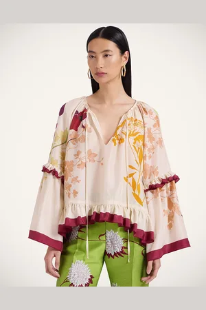 La DoubleJ Boho Blouse - Mujer Camisas Y Tops M