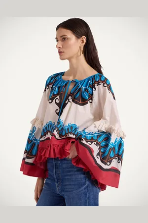 La DoubleJ Boho Blouse - Mujer Camisas Y Tops Xxl