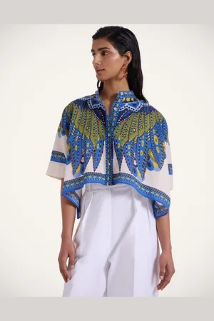La DoubleJ Mini Foulard Shirt - Mujer Camisas Y Tops M