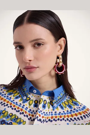 La DoubleJ Double Hoop Earrings - Mujer Bisutería One Size