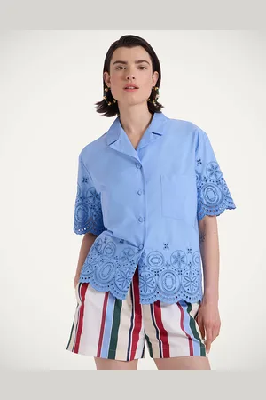 La DoubleJ Boxy Shirt Sangallo - Mujer Camisas Y Tops M