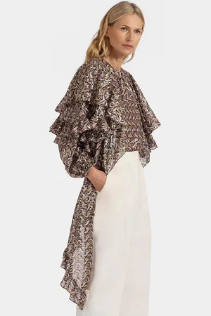 La DoubleJ Ball Drop Mini Cape - Mujer Abrigos Y Chanquetas One Size