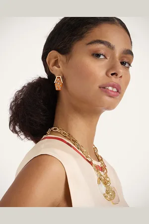 La DoubleJ Swinging Portal Earrings - Mujer New Summer 2025 Collection: Vip Pre-access One Size