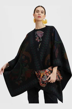 La DoubleJ Poncho - Mujer Abrigos Y Chanquetas One Size