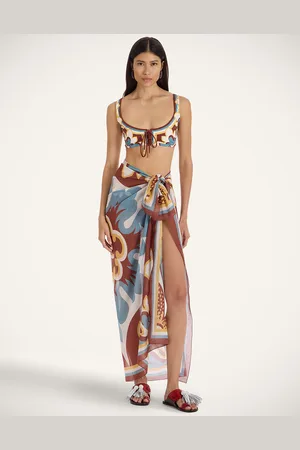 La DoubleJ Pareo - Mujer Palazzo Chocolate One Size
