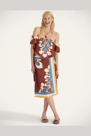 La DoubleJ Pareo Midi Skirt - Mujer Faldas L