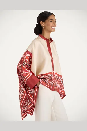 La DoubleJ Foulard Shirt - Mujer Camisas Y Tops L