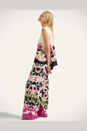 La DoubleJ Palazzo Pants - Mujer Pantalones Y Shorts L