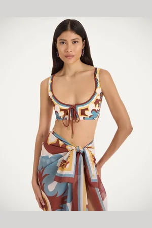 La DoubleJ Sunset Bikini Top - Mujer Ropa De Playa L