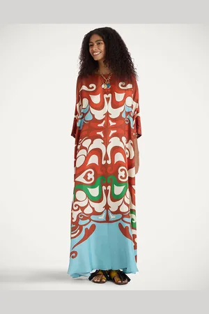 La DoubleJ Muumuu Dress Round Neck - Mujer Vestidos L