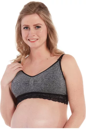 LOVELY Sujetador lactancia 'maternity' microfibra negro, Ofertas en  sujetadores de mujer