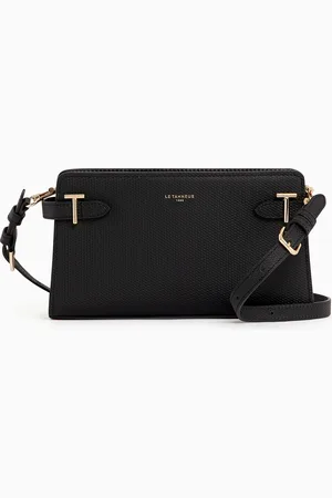 Le Tanneur Bolso bandolera Émilie de piel signature T