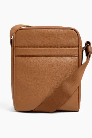Le Tanneur Bolsa media de piel texturizada