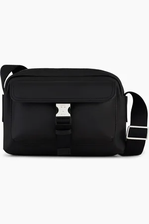 Le Tanneur Bolso bandolera Maurice pequeño de tela revestida