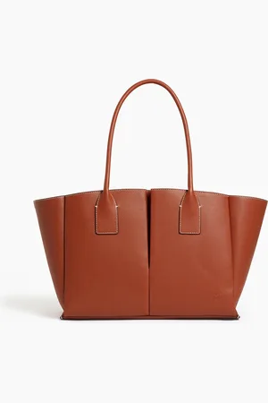 Le Tanneur Bolso tote grande Elena de cuero texturizado