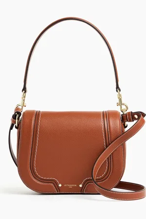 Le Tanneur Bolso bandolera mediano modelo Ella de cuero granulado