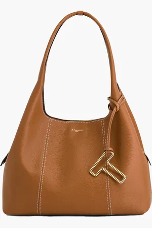 Le Tanneur Bolso mediano Juliette de piel texturizada para llevar del hombro