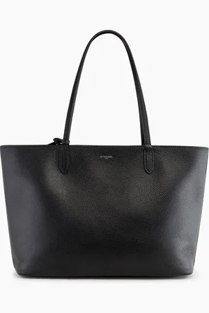 Le Tanneur Bolso capazo grande Louise de piel texturizada