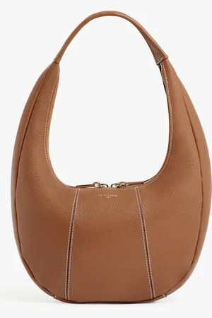 Le Tanneur Bolso hobo mediano modelo Juliette de cuero granulado