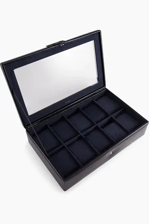 Le Tanneur Estuche de piel para 10 relojes de pulsera
