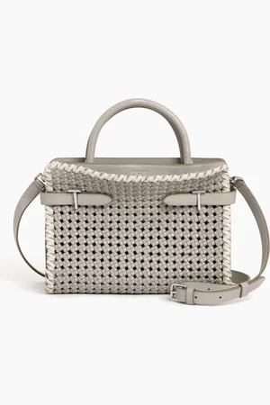 Le Tanneur Bolso mediano modelo Emilie de cuero liso trenzado