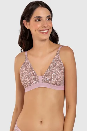 LEONISA Bralette tipo top ultra cómodo y liviano