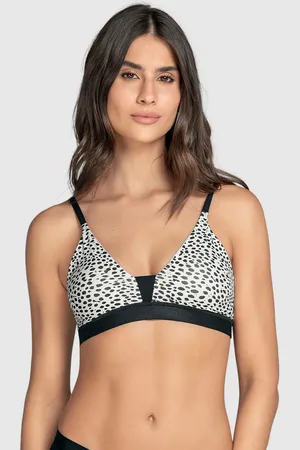 LEONISA Bralette tipo top ultra cómodo y liviano