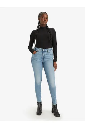 Jeans Estrechos De Talle Alto 721™ - Negro