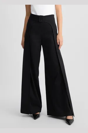 Liu Jo Liu Jo Pantalón Ancho Con Cinturón
