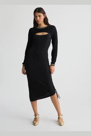 Liu Jo Liu Jo Vestido Negro De Punto